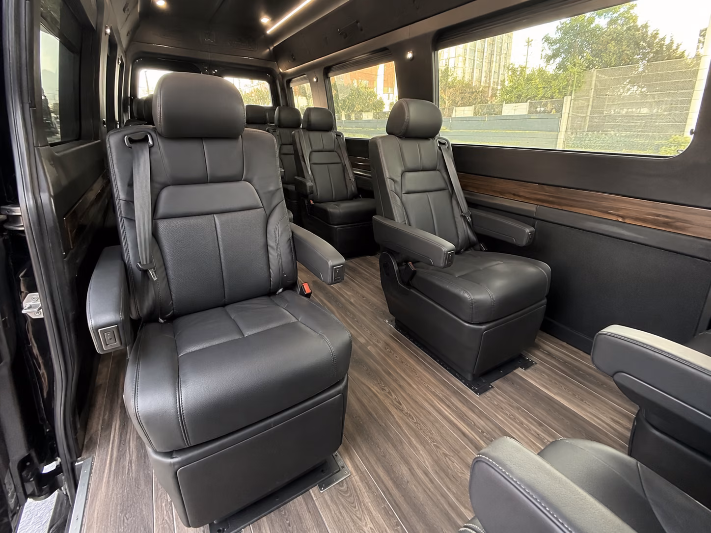 apex corporate event transportation onboard seating