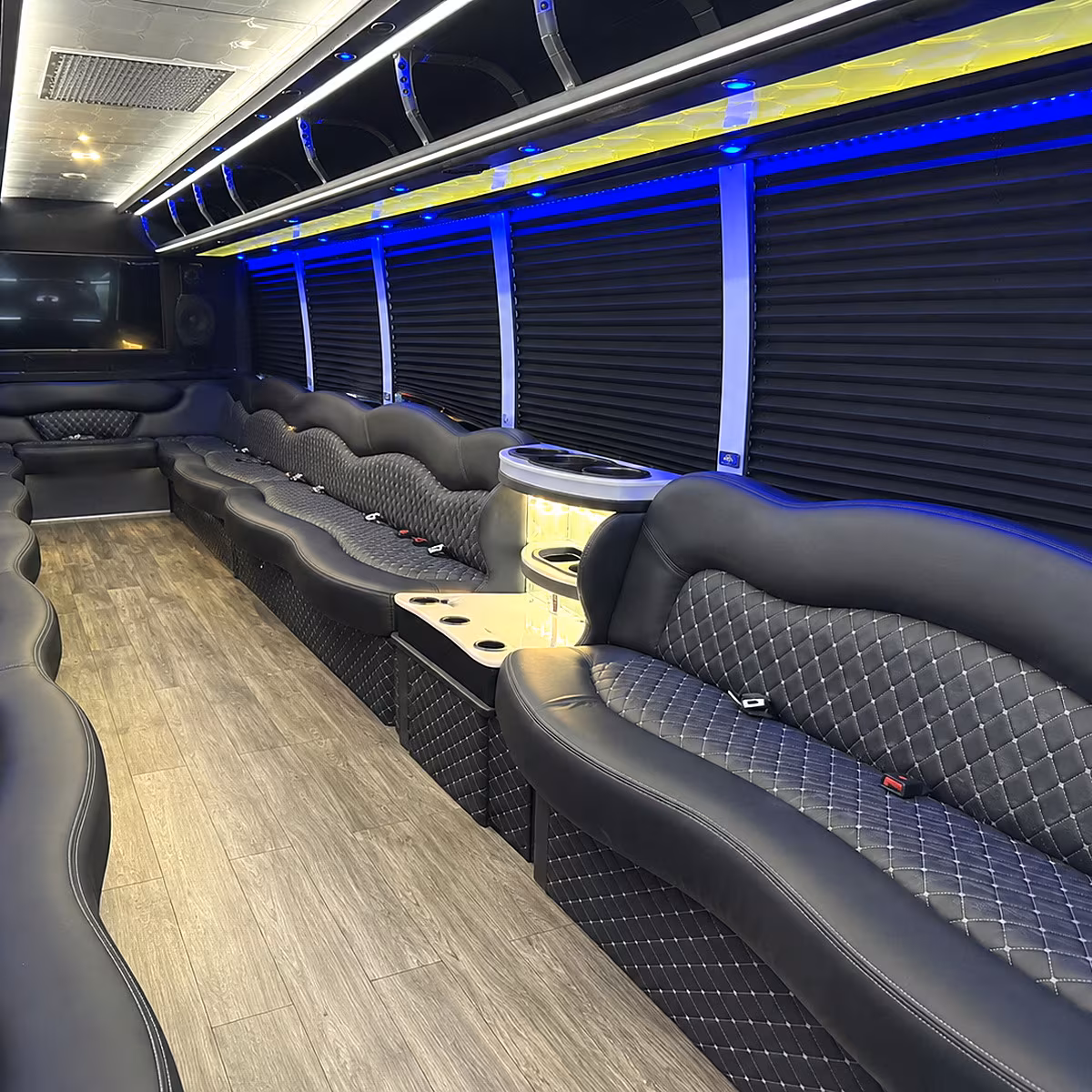 apex holiday party bus rental