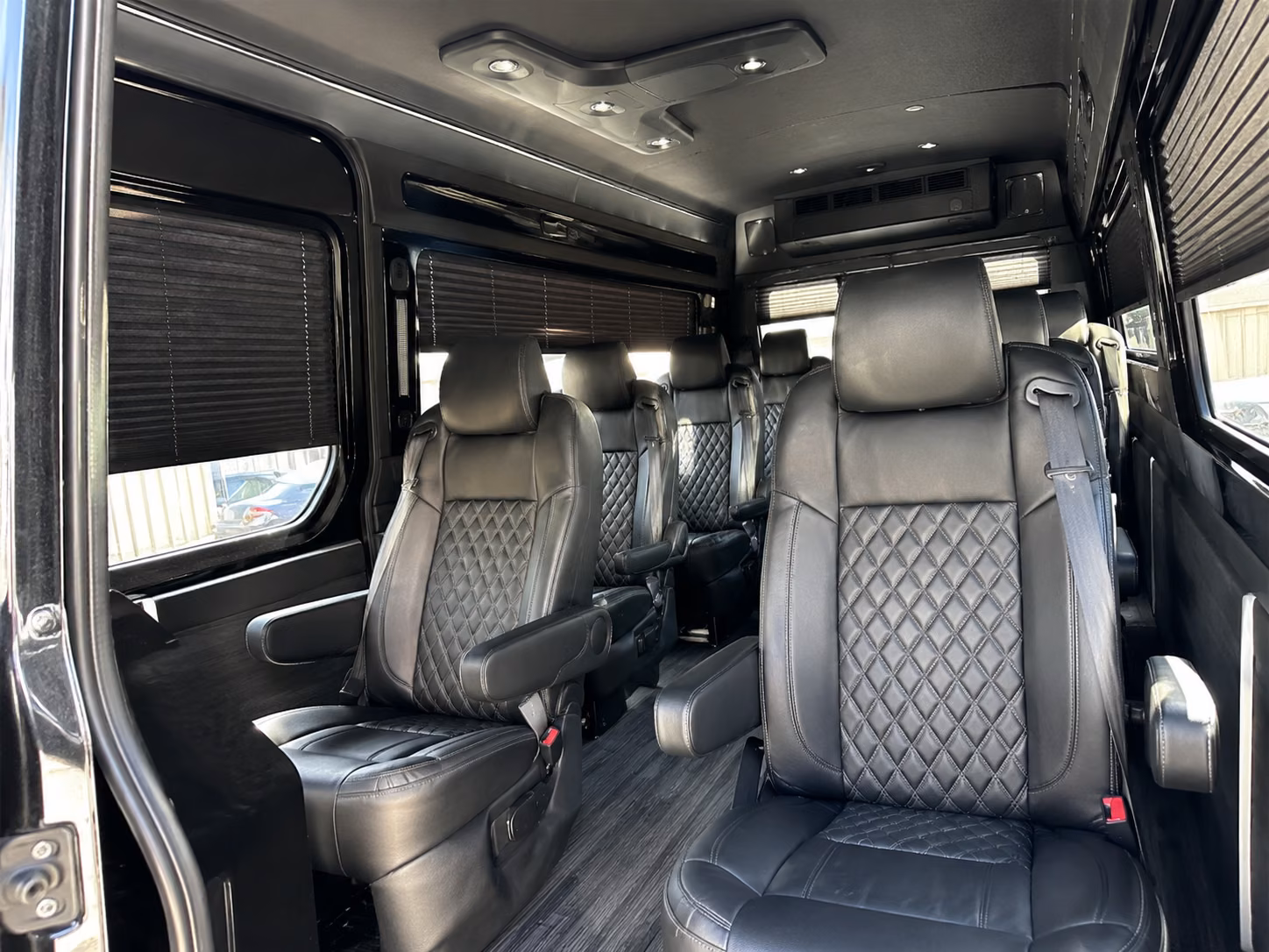 apex sprinter van with driver interior