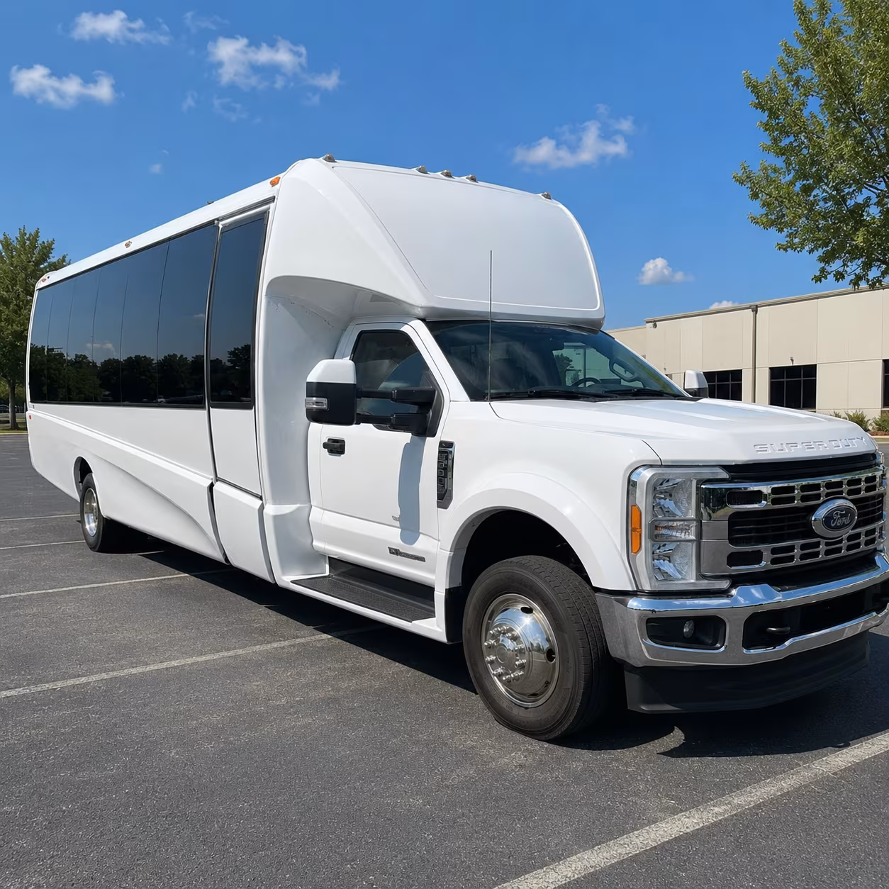 bus rentals for corporate relocations and multi day business travel in apex