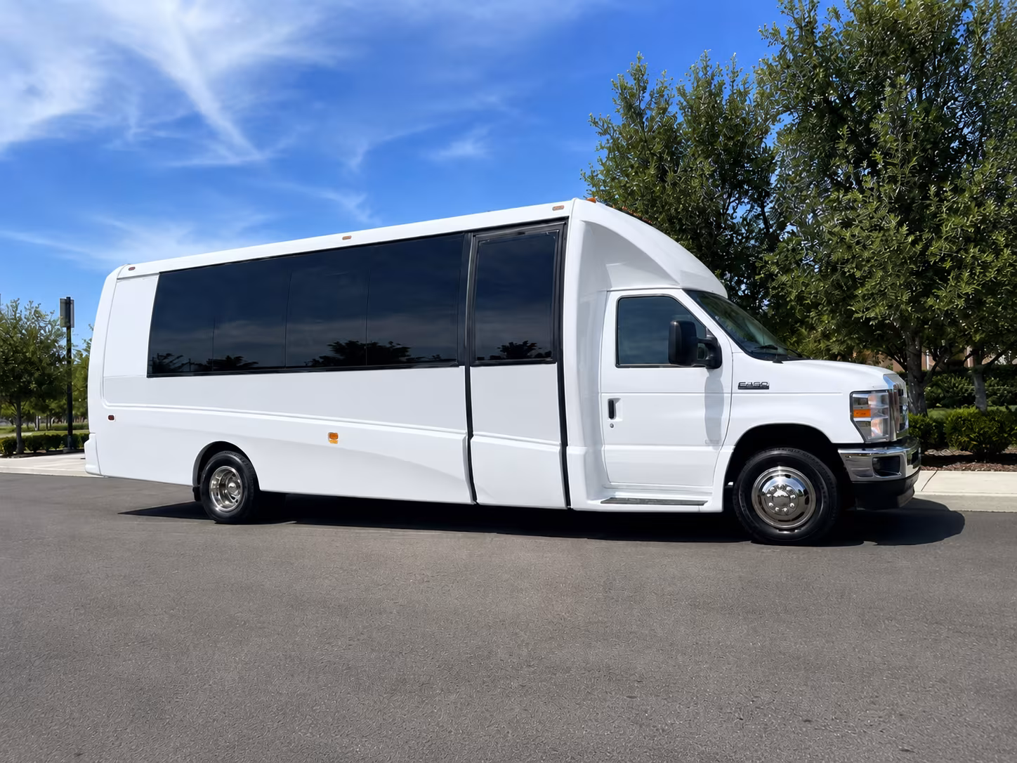 charter buses for corporate events and conference shuttles in apex