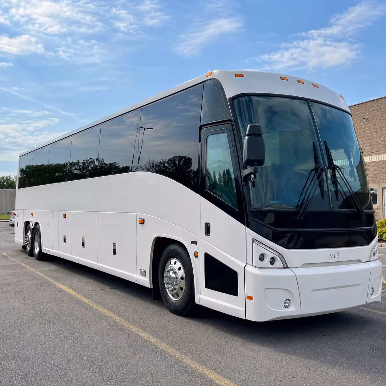 employee shuttle buses for apex business parks and corporate campuses