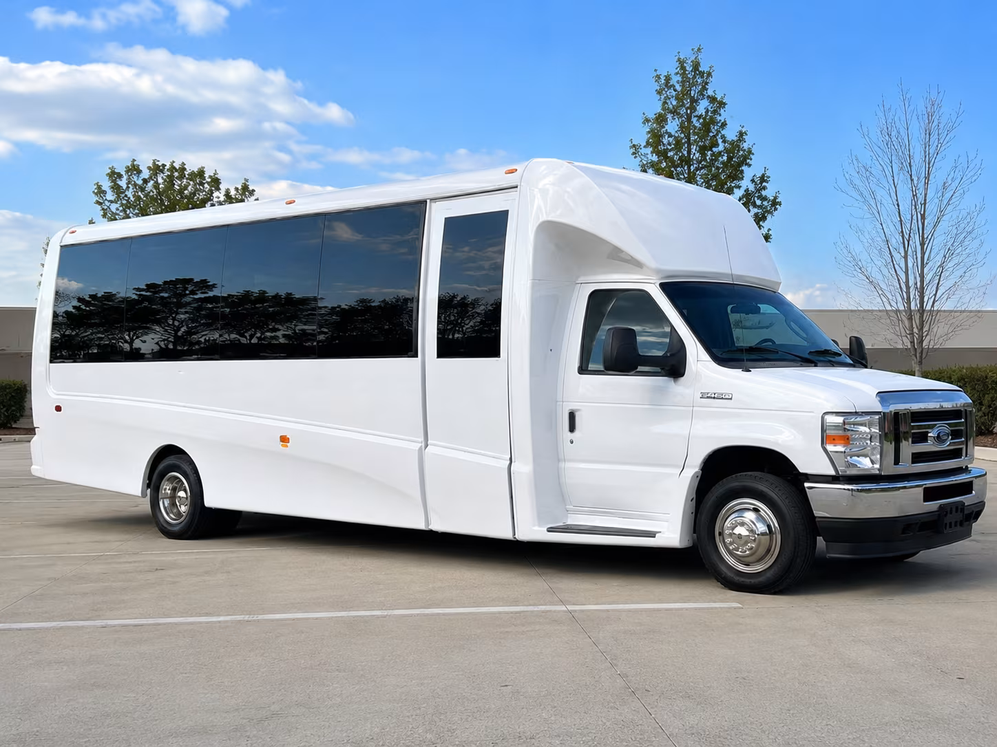 employee shuttle buses for apex companies and office parks