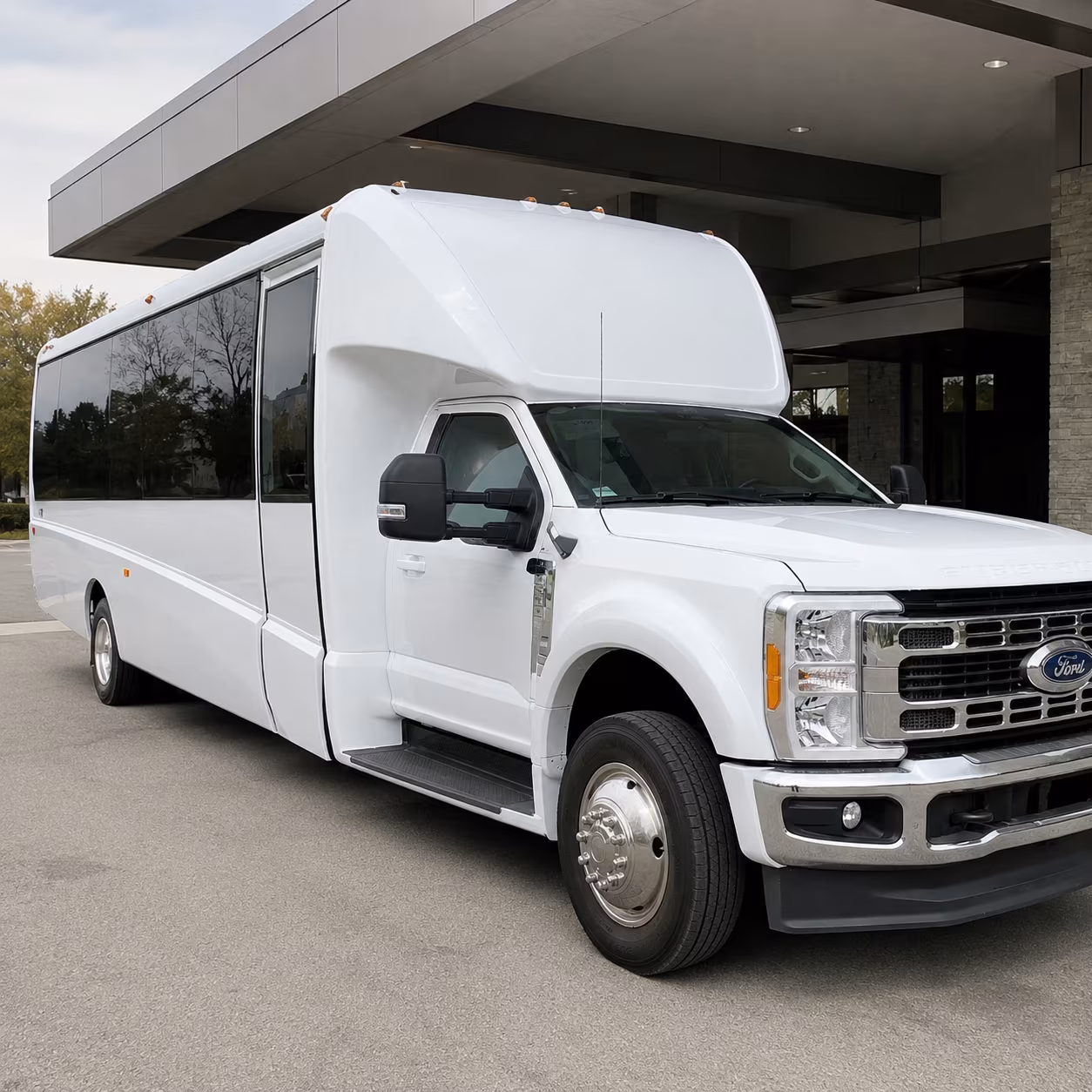 hotel to venue shuttle buses for apex and cary corporate groups