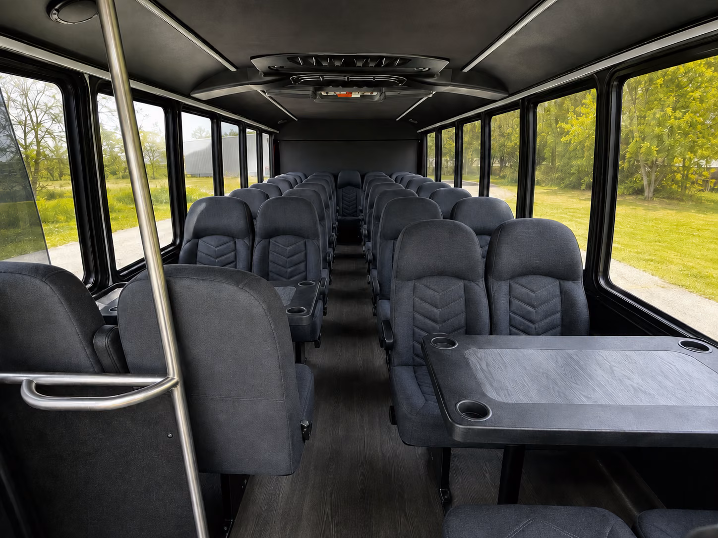rehearsal dinner and multi day wedding weekend bus rentals in apex