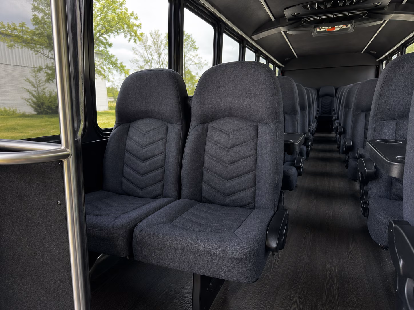 shuttle buses for apex wedding guests between hotels and venues
